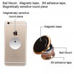 Wholesale 360 Universal Magnetic Snap On Windshield and Dashboard Car Mount Holder 002 (Gold)